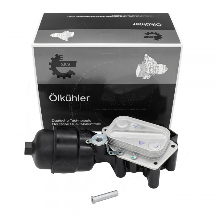 Radiateur d'Huile Moteur + Boitier Pour Fiat Alfa Romeo Chrysler Lancia 55225515