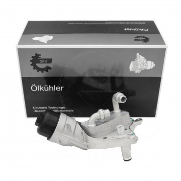 Radiateur d'Huile Moteur + Boitier Pour Opel Fiat Alfa Romeo Chrysler 55220558