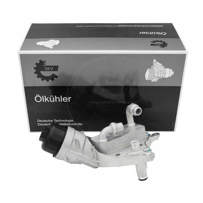 Radiateur d'Huile Moteur + Boitier Pour Opel Fiat Alfa Romeo Chrysler 55220558