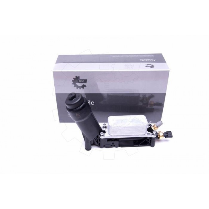 Radiateur d'Huile Moteur + Boitier Pour Chrysler Dodge Jeep RAM 05184294AD