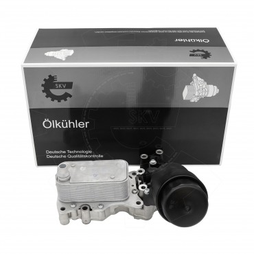 Radiateur d'Huile Moteur + Boitier Pour Mercedes-Benz CLA Classe A B 6511800565