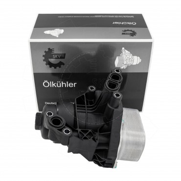 Radiateur d'Huile Moteur + Boitier Pour VW Crafter 03N115389P