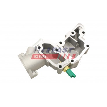 Boitier Thermostat d'Eau Pour Fiat Fiorino 9654775080