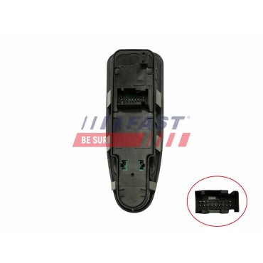 Bouton Commande Lève Vitre Pour Peugeot Fiat Citroën 1401228388 6554ZH 6554ZJ