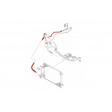 Tuyau de Clim Pour VW Passat Audi A4 8D0260710F 8D1260710F 8D1260712D