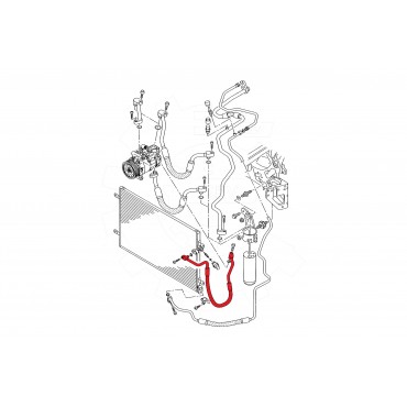 Tuyau de Clim Pour Audi A6 4F0260701M