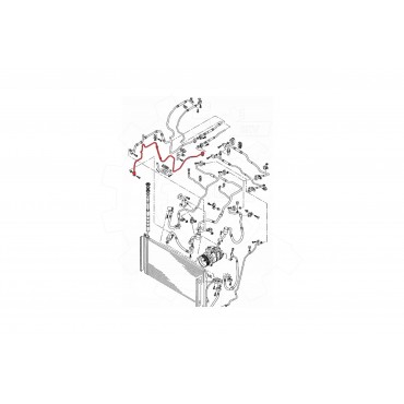 Tuyau de Clim Pour VW Touareg Audi Q7 7L6820722 7L6820722A 7L6820722C 7L6820722D