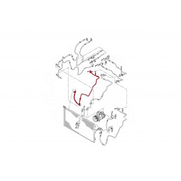Tuyau de Clim Pour VW Touareg Audi Q7 7L6820750AB 7L6820750AJ 7L6820750D