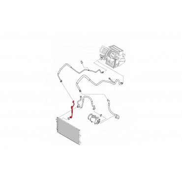 Tuyau de Clim Pour Ford Galaxy Mondeo IV S-Max 1453361 6G9119D567AC