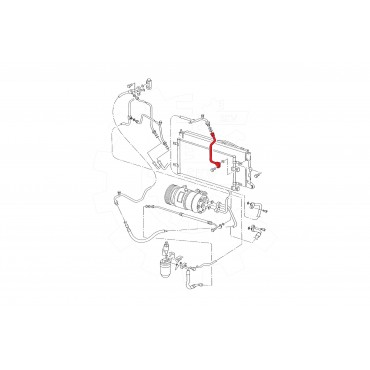 Tuyau de Clim Pour VW Sharan Seat Alhambra Ford Galaxy 7M0820722A 7M0820722C