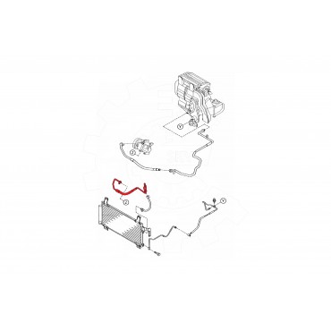 Tuyau de Clim Pour Mazda 6 GJ6A61461B