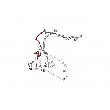 Tuyau de Clim Pour Mitsubishi Colt CZC Décapotable VI Lancer VIII 7815A068