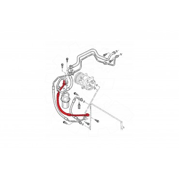 Tuyau de Clim Pour Renault Opel Nissan 7700312886 91166698 9246000QAA 93856082