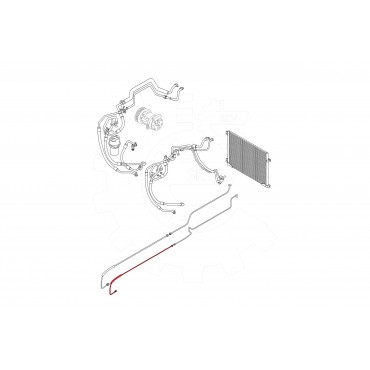 Tuyau de Clim Pour Opel Vivaro A 93850647 93856469