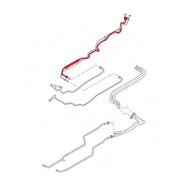 Tuyau de Clim Pour VW Sharan Seat Alhambra 7N0816727 7N0820727 7N0820727A