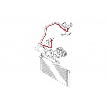 Tuyau de Clim Pour VW California T5 Camper T6 Multivan V VI 7H1820741 7H1820741J