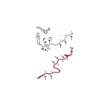 Tuyau de Clim Pour VW California T5 Camper Multivan V Transporter 7E3820727D
