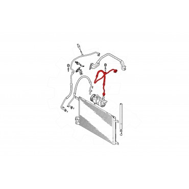 Tuyau de Clim Pour VW Touran 5Q0820743N