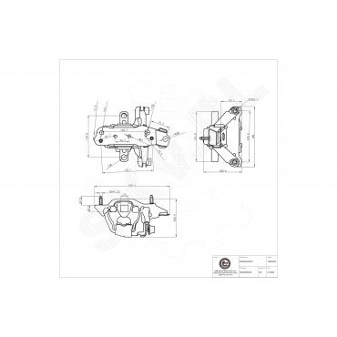 Support Moteur Gauche Pour VW Audi Seat Cordoba Skoda 6Q0199555AC 6Q0199555AD