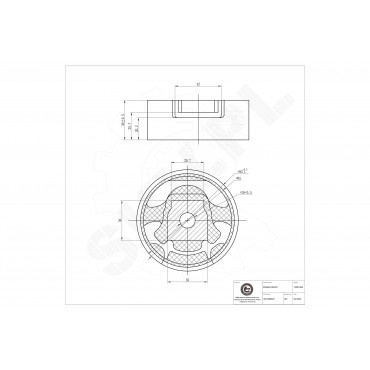 Support Moteur Pour VW Golf V Jetta III Passat Audi A3 Seat Skoda 3C0199867E