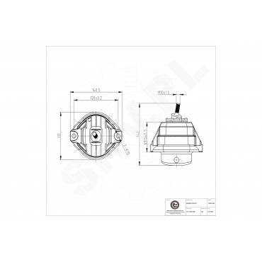 Support Moteur Droit Pour BMW Série 5 E60 E61 6 E63 E64 22116761090