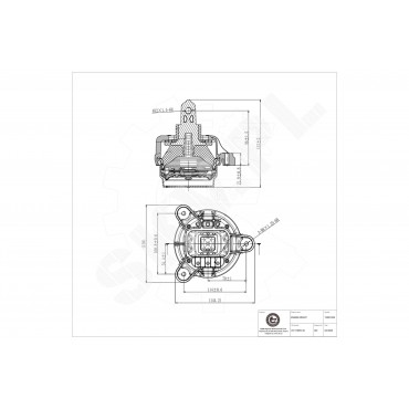 Support Moteur Gauche Pour BMW Série 5 F07 F10 F11 22116785601 22117935149