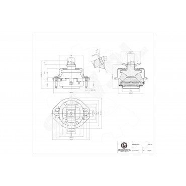 Support Moteur Gauche Pour BMW Série 7 E65, E66, E67 22116754613 22116769185