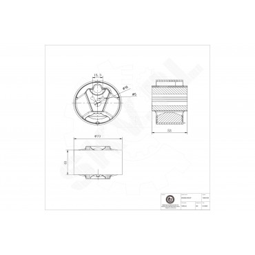 Support Moteur Arrière Pour Peugeot 308 Citroën Berlingo C4 DS4 DS5 DS 180944