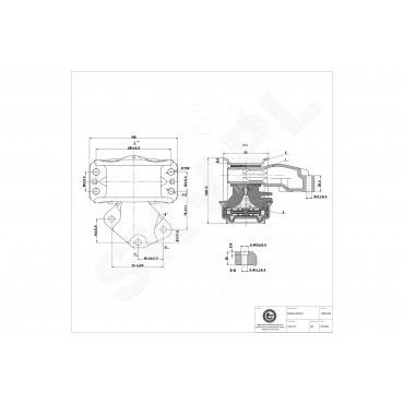 Support Moteur Droit Pour Peugeot Citroën Berlingo C4 DS 1807EV 1807GF 1807X2