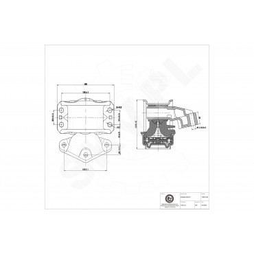 Support Moteur Droit Pour Peugeot 308 3008 5008 Partner Citroën Berlingo C4 DS4