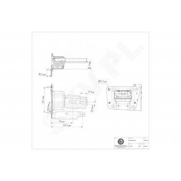 Support Moteur Gauche Pour Peugeot 207 Citroën C2 C3 DS3