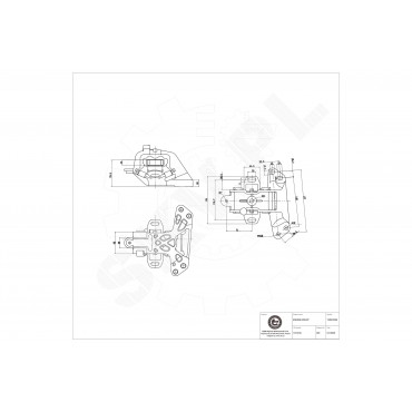 Support Moteur Gauche Pour Peugeot 407 508 Citroën C5