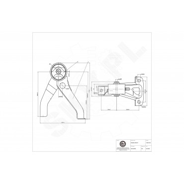 Support Moteur Droit Pour Peugeot 4007 4008 Citroën Mitsubishi 1807FT MN184094