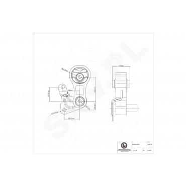 Support Moteur Arrière Pour Ford B-Max Fiesta V VI Fusion KA Ranger Mazda 2