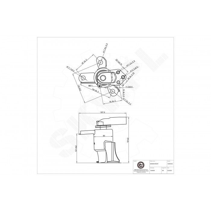 Support Moteur Droit Pour Ford B-Max Fiesta VI 8V516F012BB 8V516F012BC