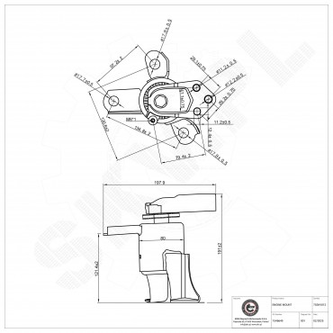 Support Moteur Droit Pour Ford B-Max Fiesta VI 8V516F012BB 8V516F012BC