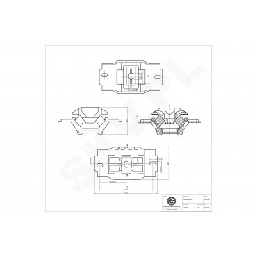 Support Moteur Gauche Pour Ford Fiesta V Fusion Mazda 2