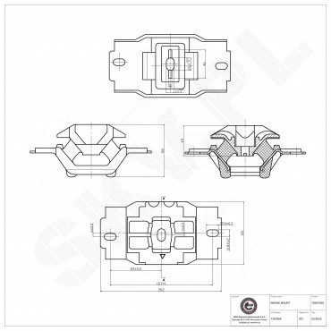 Support Moteur Gauche Pour Ford Fiesta V Fusion Mazda 2