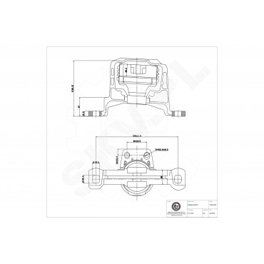 Support Moteur Avant Droit Pour Ford Focus C-Max II 3M516F012AH 3M516F012AJ