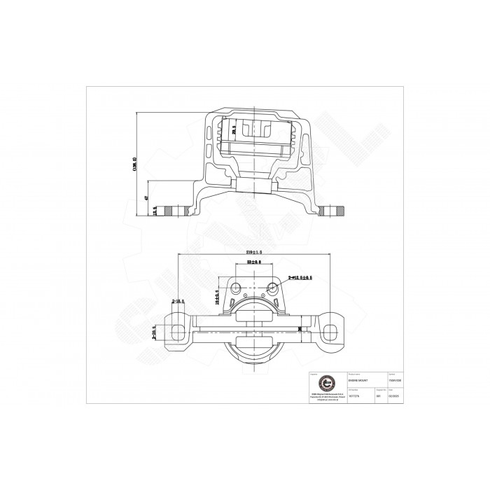 Support Moteur Avant Droit Pour Ford Focus C-Max II 3M516F012AH 3M516F012AJ