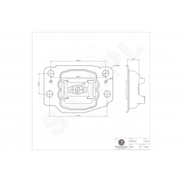 Support Moteur Gauche Pour Ford Galaxy Mondeo IV V Volvo S80 II V70 III