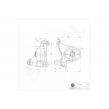 Support Moteur Avant Pour Honda Civic VI VII Stream 50840S5A000 50840S5A010