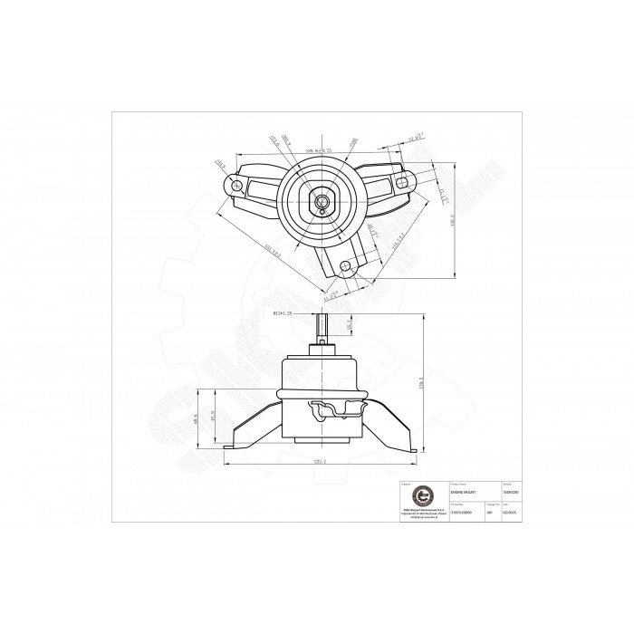 Support Moteur Droit Pour Hyundai ix35 Kia Sportage 218102S000 218102S200