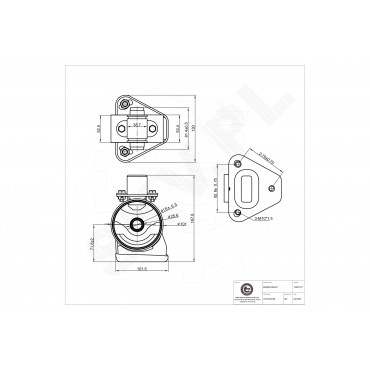 Support Moteur Avant Pour Hyundai Santa Fé II Kia Sorento II Camionnette/SUV