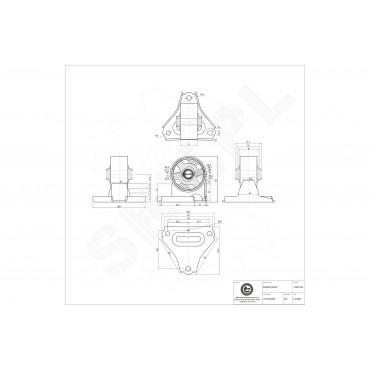 Support Moteur Avant Pour Kia Sportage 219102E100 219102E300 219102E501