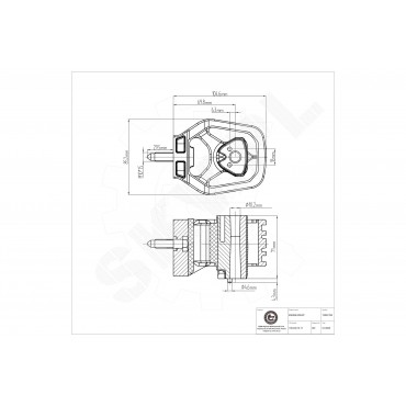 Support Moteur Avant Pour Mercedes-Benz Classe A B 1692401017 1692401317