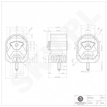 Support Moteur Avant Pour Mercedes-Benz Classe A B 1692400817 1692401517