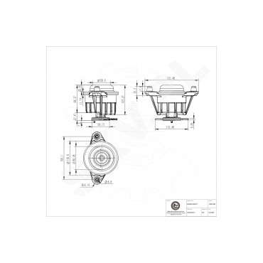 Support Moteur Pour Mercedes-Benz Classe C T-Model E CLS 2042400917 2042404317