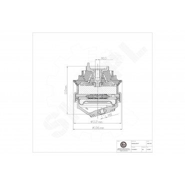Support Moteur Avant Droit Pour Mercedes-Benz Classe E T-Model 2102400217