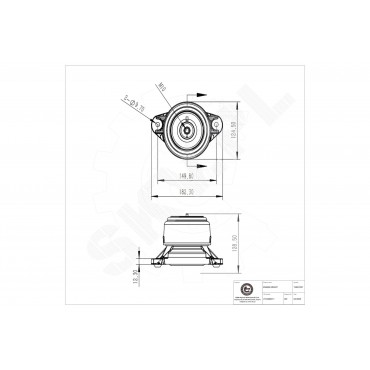 Support Moteur Avant Gauche Pour Mercedes-Benz Classe E T-Model CLS 2122403217